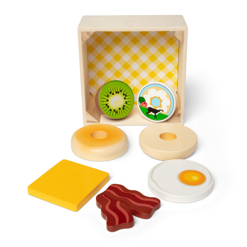 Melissa & Doug Wooden S'Mores Picnic Box Play Food Set For Boys and For  Girls 2+ 