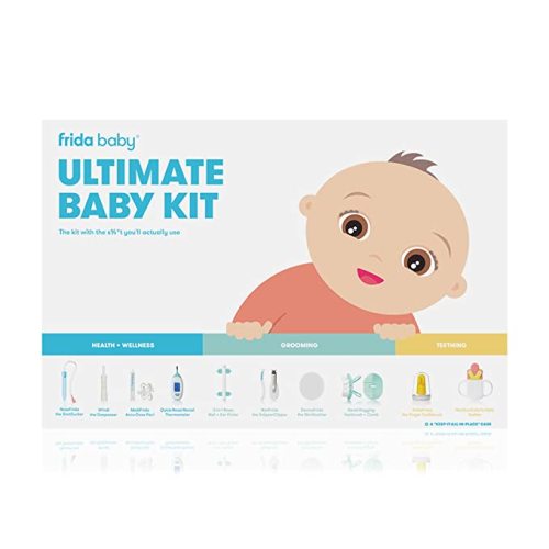 Frida Baby Ultimate Baby Kit | The complete baby health & wellness, grooming, and teething kit - The Ultimate Baby Essentials Kit