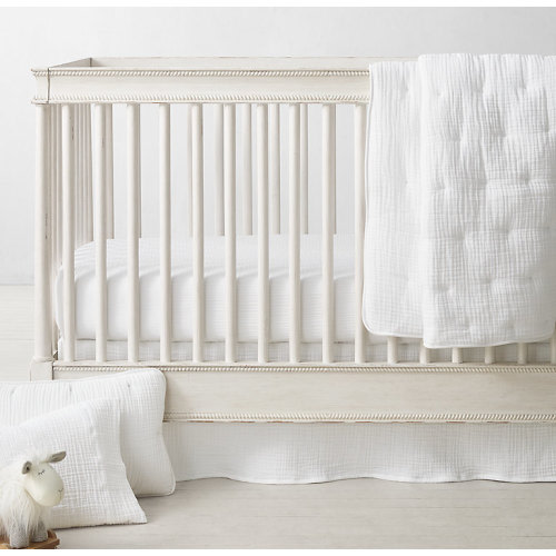 Featherlight Cotton Gauze Nursery Bedding Collection | RH Baby & Child