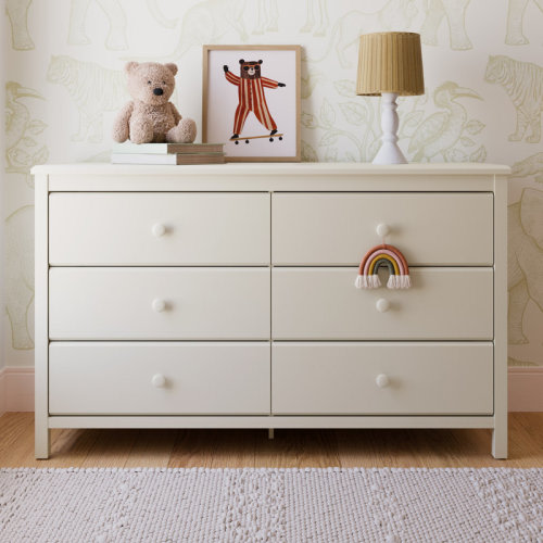 Storkcraft Alpine 6 Drawer Double Dresser & Reviews | Wayfair