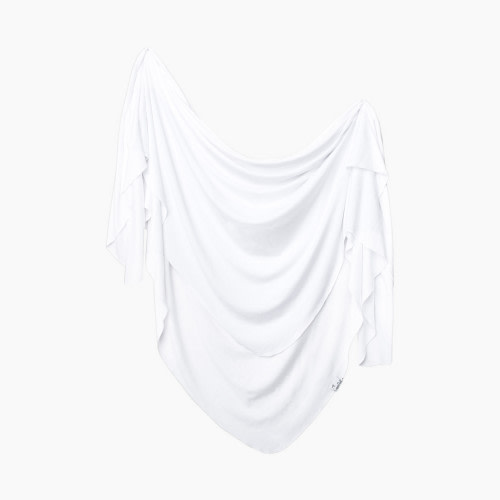 Copper Pearl Knit Swaddle Blanket - Dove