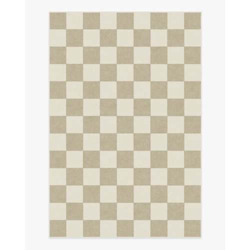 Jaque Checkered Stone Rug | Ruggable US