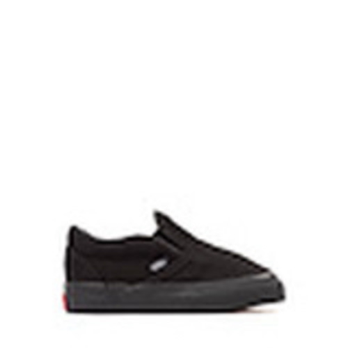 Vans Slip-On Skate Shoe - Baby / Toddler - Black Monochrome | Journeys
