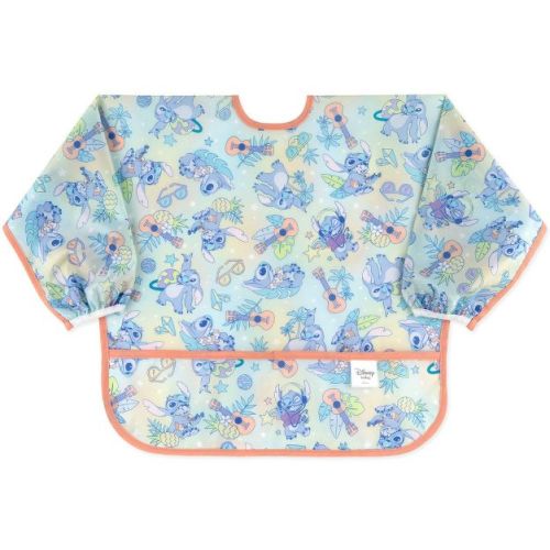 Bumkins Disney Longsleeve Bibs - Aloha Stich