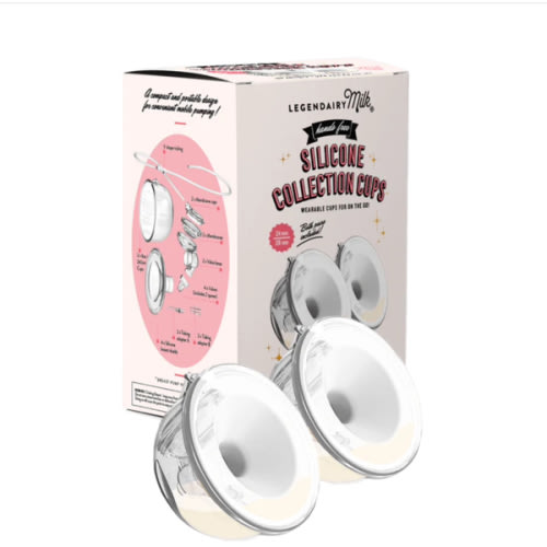 Silicone Milk Collection Cups | Legendairy Milk