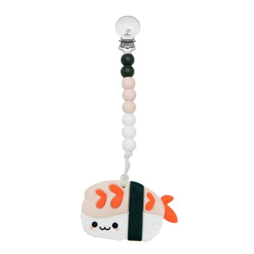 Pacifier Clip Teether Set - Ebi Shrimp