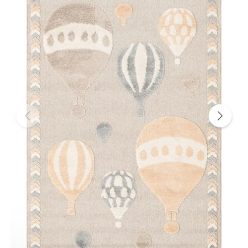 Multicolor 5' 3 x 8' Whimsy Kids Rug | Rugs.com