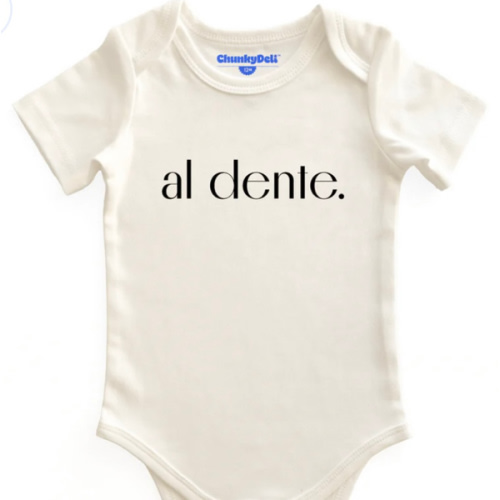 Al Dente Baby Bodysuit