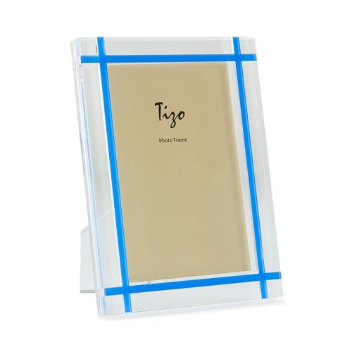 Contrast Inlay Lucite Frame, 4 x 6