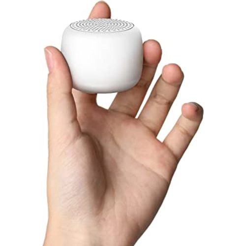 White Noise Machine Babelio Mini Sound Machine for Adults Kids Baby | 15 Non-looping Sounds | Timer | Easy to Pocket and Travel - White