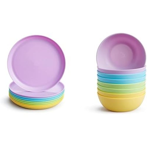 Munchkin® Multi™ Baby and Toddler Plates, 8 Pack & Multi™ Baby and Toddler Bowls, 8 Pack