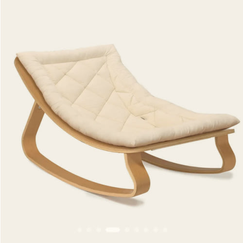 LEVO Baby Rocker in natural wood – Charlie Crane Paris