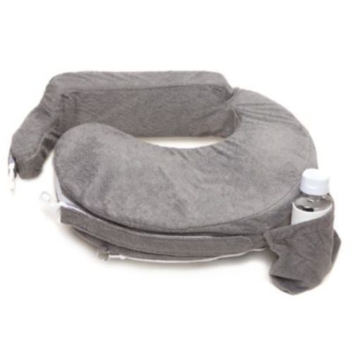 My Brest Friend® Deluxe Nursing Pillow in Evening Grey - GREY - NURSING PILLOW