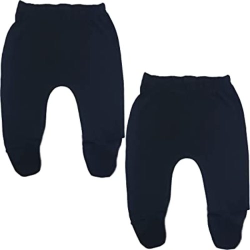 123 Bear Baby Soft Cotton Spandex Pants with Feet
