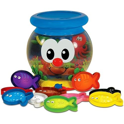 The Learning Journey: Learn With Me - Color Fun Fish Bowl - Color Teaching Toddler Toys & Gifts for Boys & Girls Ages 2 Years and Up - Preschool Learning Toy, Multicolor