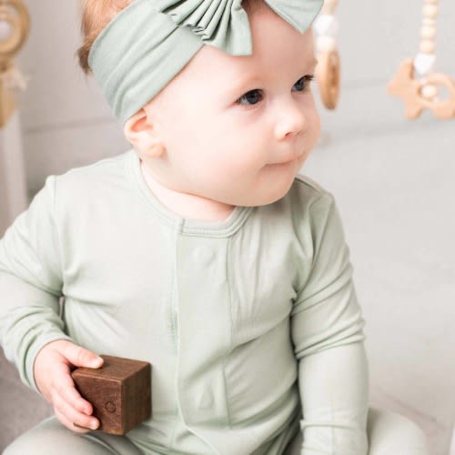 Magnetic Me Modal Magnetic Parent Favorite Footie 3-6 months | Sea Foam