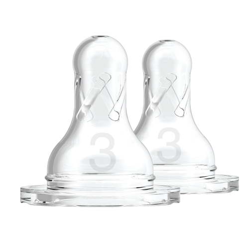 Dr. Brown's Level 3 Narrow Baby Bottle Silicone Nipples