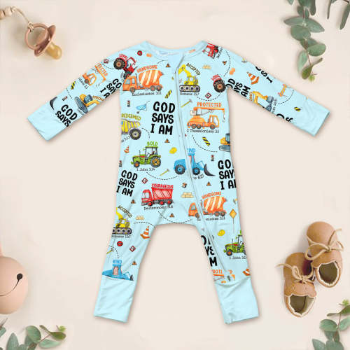 God Says I Am Boy Convertible Zippy – Zumbamboo