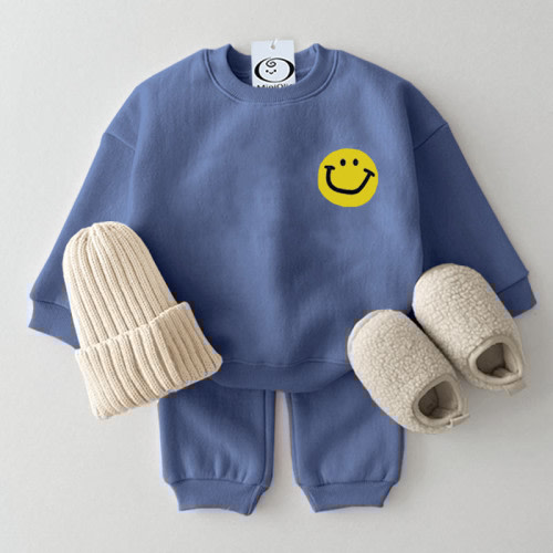 Baby Simple Smile Sweatsuit Set