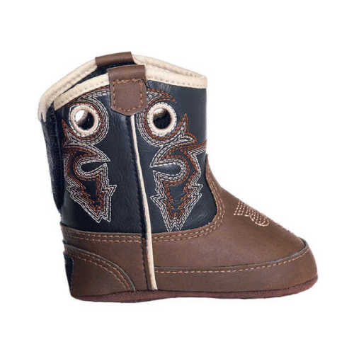Double Barrel Infant Boys' Trace Baby Bucker Boots - Round Toe | Boot Barn
