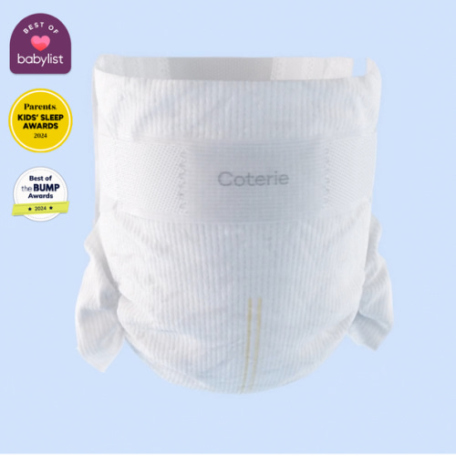 Coterie Ultra Soft Diapers, Monthly Supply - Newborn, 186 Count