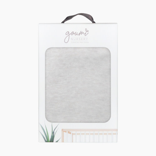 Goumi Kids Organic Changing Pad Cover - Storm Gray, O/S