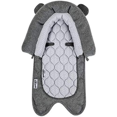GooGa Baby & Toddler 2-in-1 Baby Head Neck Body Support Pillow for Newborn Infant Toddler - Extra Soft Car Seat Insert Cushion Pad, Perfect for Carseats, Strollers, Swing (Pocker Dot Pattern)