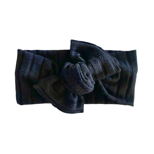 Softest Black Wide Rib Sweater