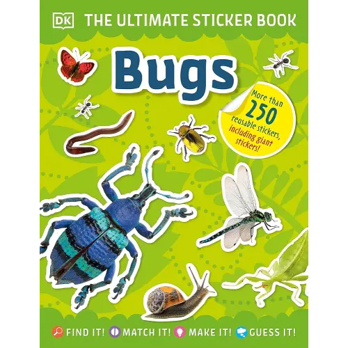The Ultimate Sticker Book Bugs