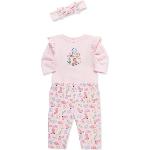Western Bodysuit, Leggings & Headband Set, 9M
