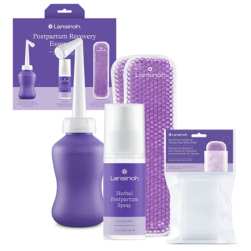 Lansinoh Postpartum Essentials Recovery Bundle, Postpartum Perineal Care Kit, 3.5 fl oz