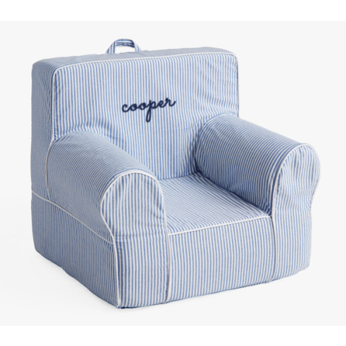 Anywhere Chair®, Chambray Blue Oxford Stripe