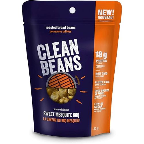 NUTRAPHASE CLEAN BEANS SWEET MESQUITE BBQ 6 X 85g