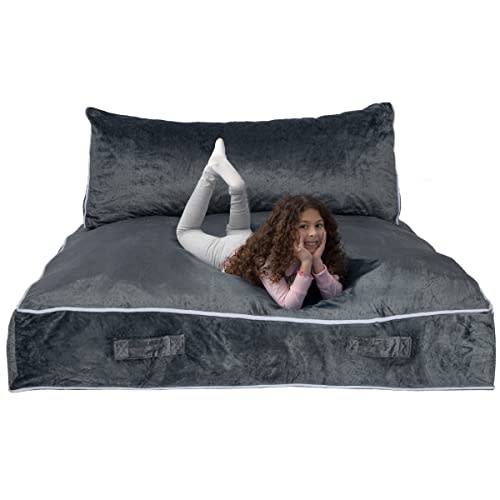 Milliard Deluxe Crash Pad, Sensory Pad with Foam Blocks for Kids and Adults with Washable Cover (60x54in.)