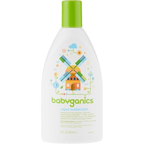 BabyGanics Vapor Bubble Bath -12oz