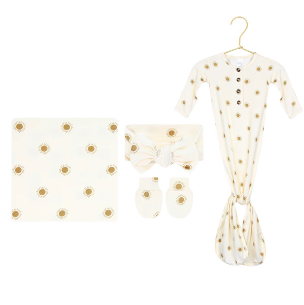 Frankie Newborn Headband Bundle (Gown)