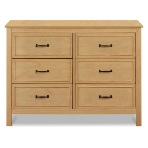 Charlie 6-Drawer Double Dresser Honey