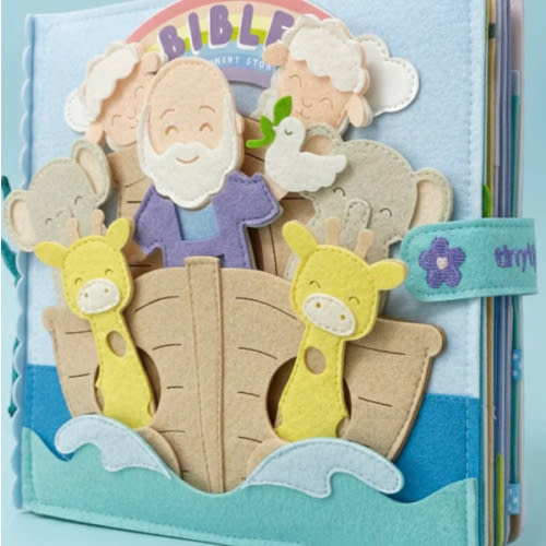 Bible Old Testament Quiet Busy Books – Christian Montessori Gift for Toddlers – TinyBusy