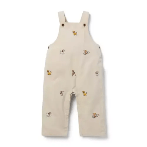 Newborn Taupe Disney Friends Baby Overall by Janie and Jack