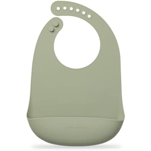 Loulou Lollipop Soft, Waterproof Silicone Feeding Bib