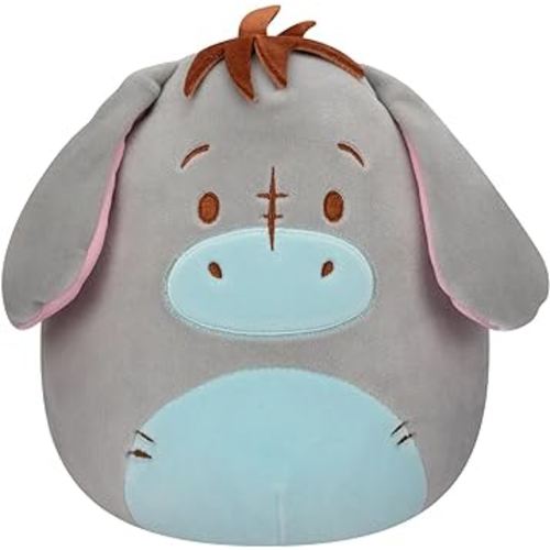 Squishmallows Official Kellytoy Pooh Bear Character 8 Inch Soft Squishy Plush Stuffed Toy Animals (8 Inch, Eeyore)