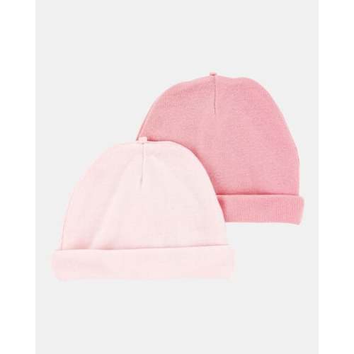 Baby 2-Pack Caps - Pink | Carter's