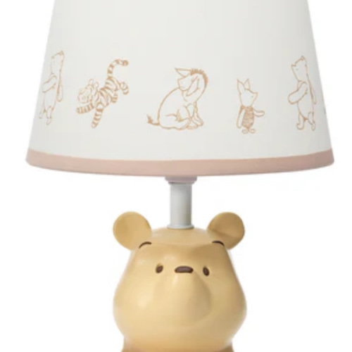 Disney Baby Storytime Pooh 3D Table Lamp with Shade – Lambs & Ivy