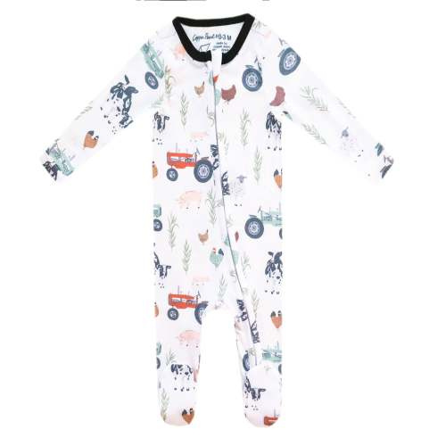 Zip-Up Footie Pajama - Jo