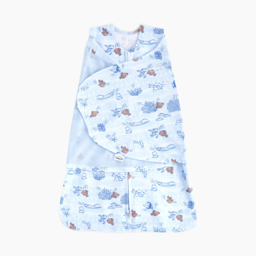 Halo Disney SleepSack Swaddle Cotton - Nemo Tie Dye, Small