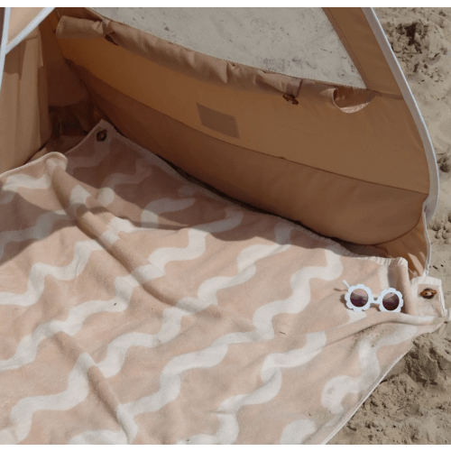 Base Towel for beach tent, Color Shell