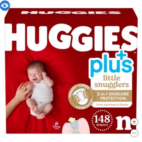 Huggies Plus Diapers Size Newborn