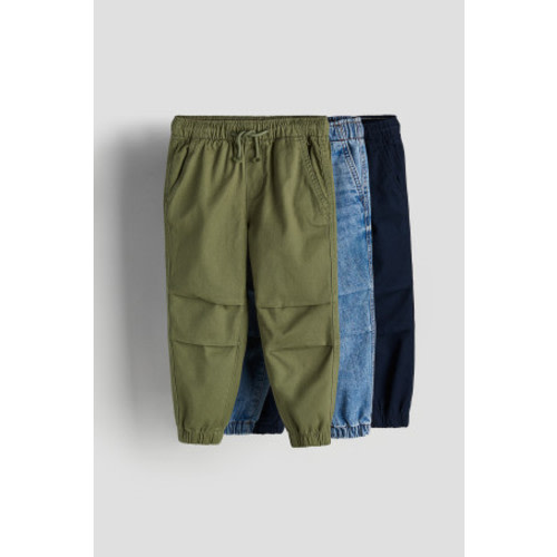 3-pack Cotton Joggers