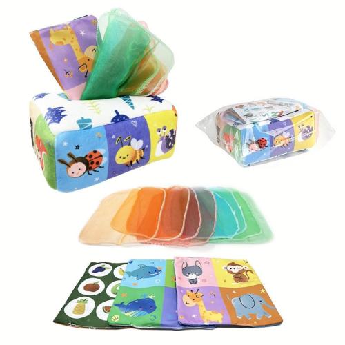 Arts & Crafts Kit, 1 Count Cartoon Pattern Cloth Book Toy, Baby - TikTok Shop