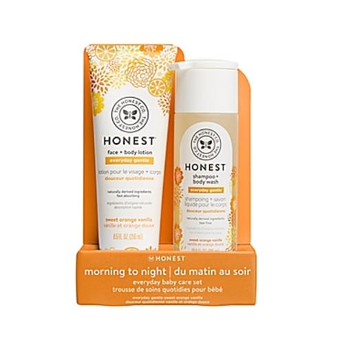 Honest® Everyday Gentle Sweet Orange Vanilla Shampoo/Body Wash and Face/Body Lotion (Set of 2)
